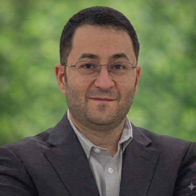 Square portrait with